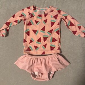 Hanna Anderson baby swim suit, 6-12 mo